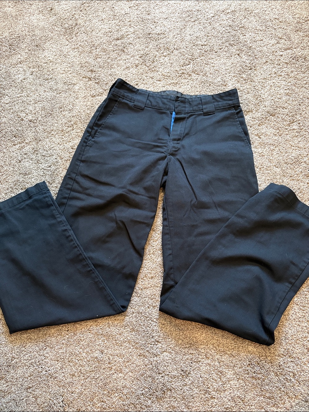 Dickies Men's Black Chino Pants - Classic Fit